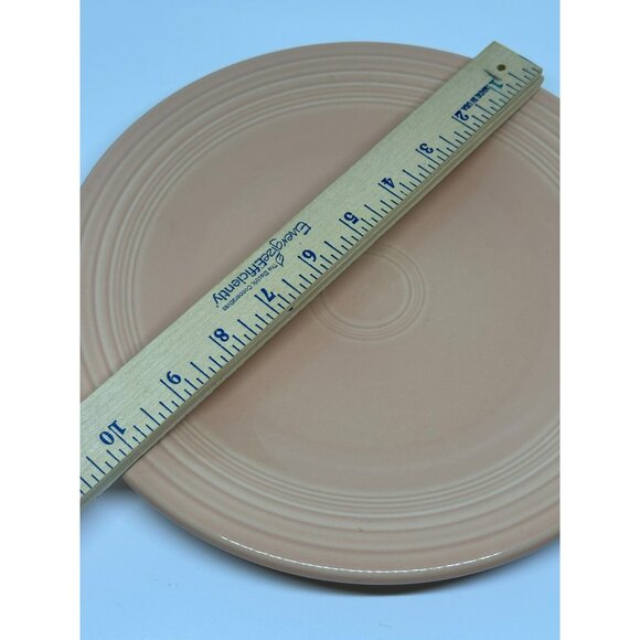 VTG Fiestaware Apricot Dinner Plate & Cereal Bowl Set | Retro Fiesta Dinnerware - Picture 8 of 9